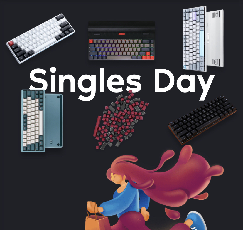 EpomakerK's tweet image. Morning!🌤It's finally November, which means the event of a surprising sale comes--11.11 Singles day! 🎉💥
Exciting giveaways, mysterious boxes,  discounts, special packages are waiting for you to unlock...😜

Click on the link to find more details out:
epomaker.com/pages/singles-…