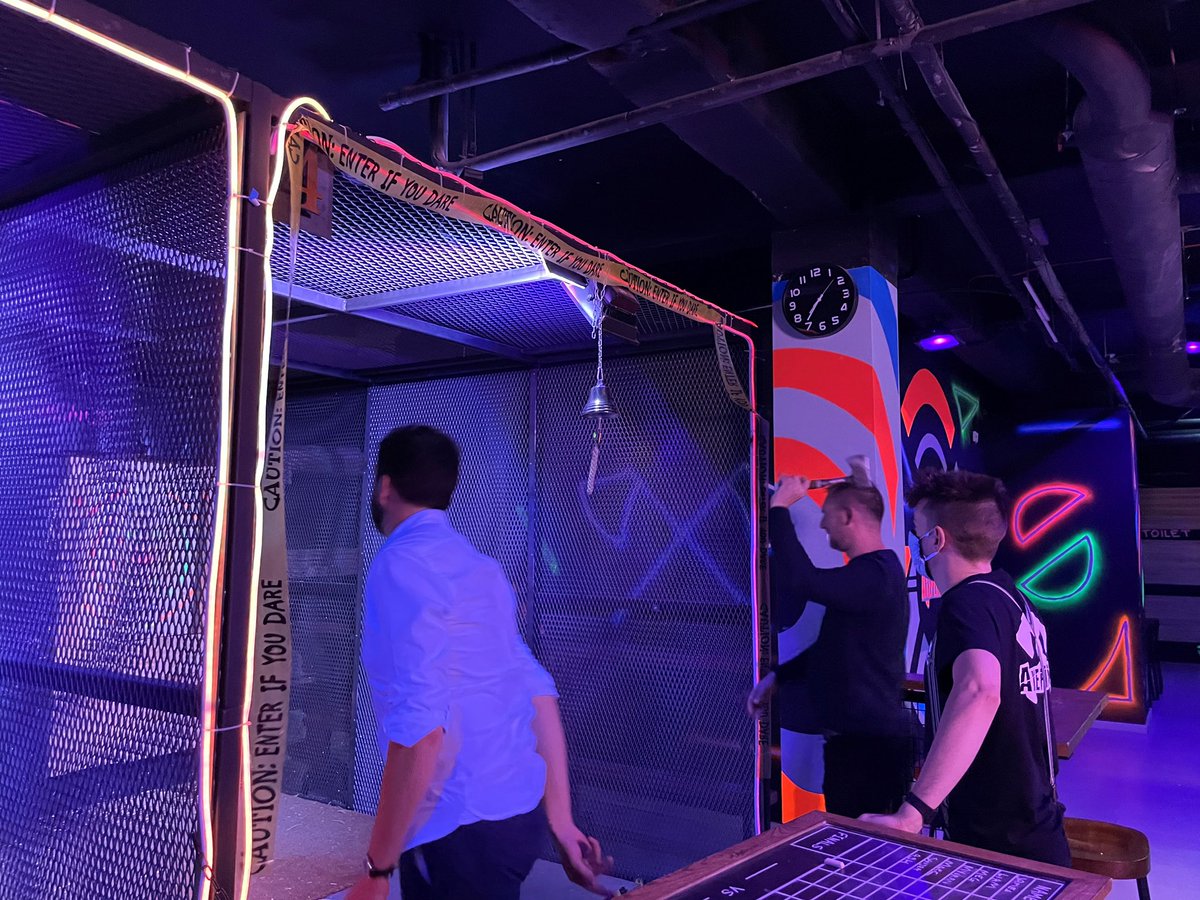 BEoffices's tweet image. Last week our Central Services team had their BE Social event, axe throwing at @axeperience_uk 🪓🪓

#besocial #workevent #afterworkfun #axethrowing