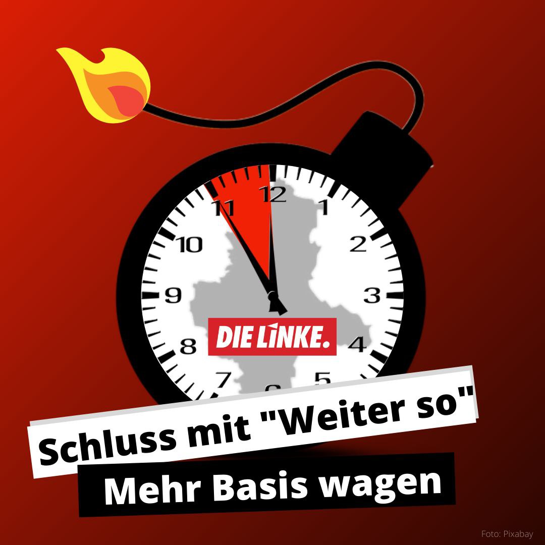 Beweg_Linke_ST's tweet photo. Schaden an der Partei begrenzen – Neustart jetzt!

Nach den desaströsen Wahlergebnissen darf es kein weiter so geben! Ganzes Statement:

https://t.co/9hDIwdJfau https://t.co/MtCyVrJNvw