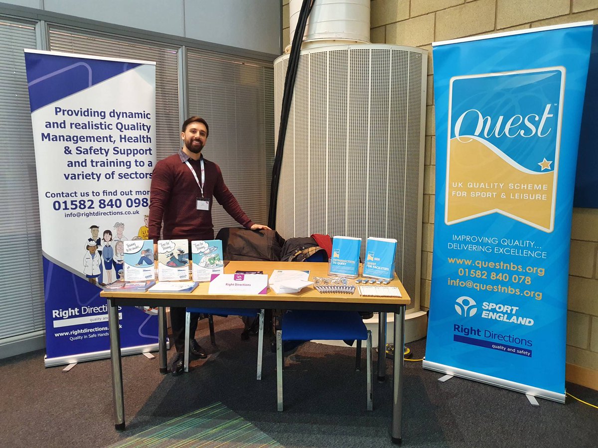 QuestInLeisure's tweet photo. We are setup and ready to meet you all at this year's @apseevents conference!
Be sure to come and say hi!
#apse #apseevents #apse2021 #rightdirections #qualityinsafehands #makingadifference #fulfillingpotential #quest #questinleisure #questprime #activelyready https://t.co/JPsZtPtoAk