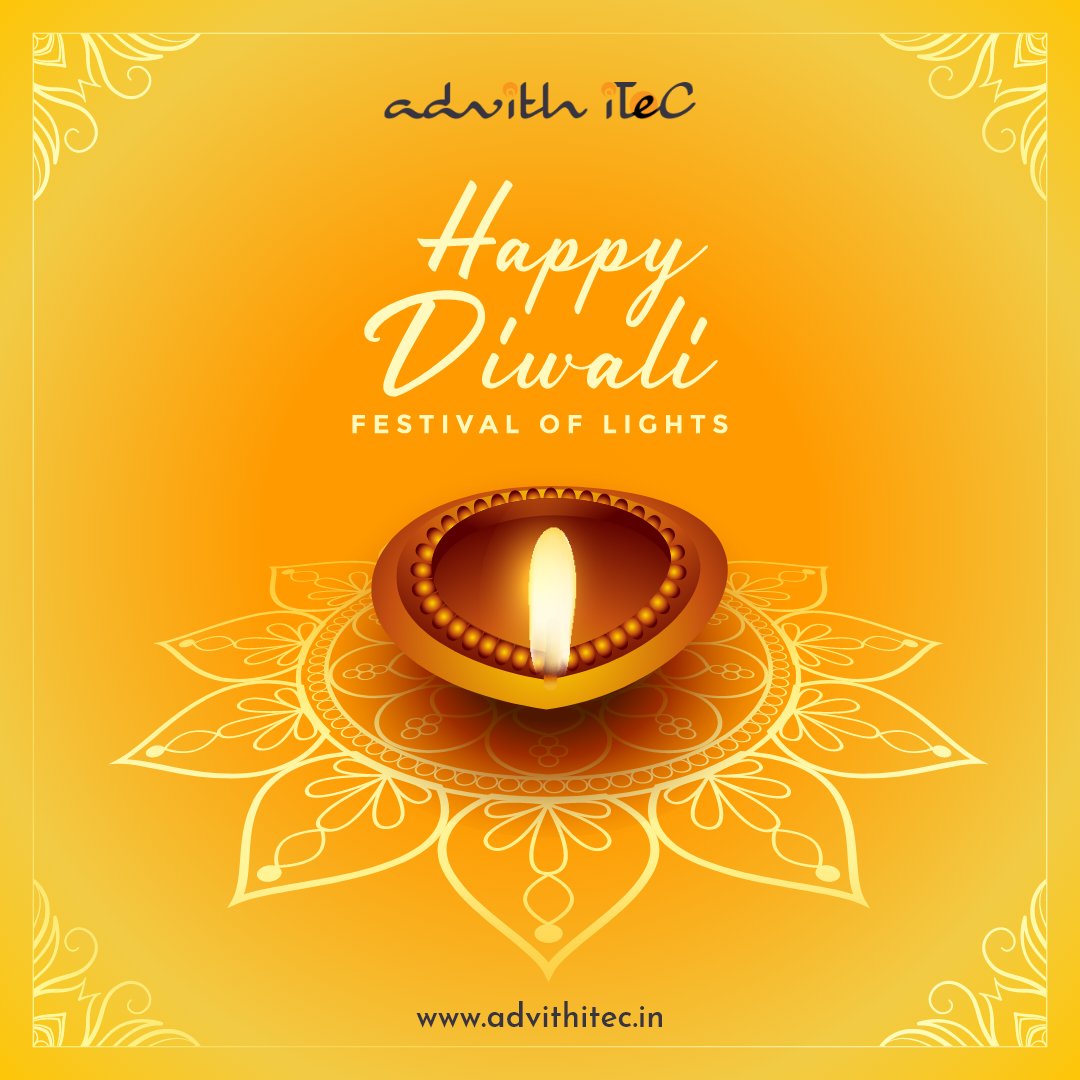 AdvithItec's tweet photo. May festival of light bring joy, good health and prosperity to you and your family. Wish you all a very Happy Deepavali. ದೀಪಾವಳಿ ಹಬ್ಬದ ಶುಭಾಶಯಗಳು

#happydiwali2021 #deepavali2021 #festivaloflights #festiveseason https://t.co/vMQo4HLDW3