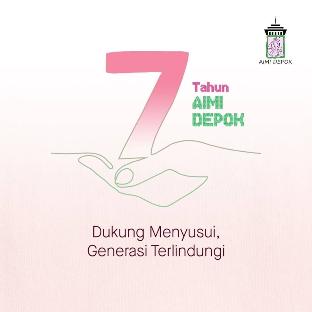 AIMI Depok akan menyelenggarakan Webinar Depok Breastfeeding Day dengan topik "7 Kontak Plus, Mendukung Keberhasilan Menyusui". Yuk segera daftarkan dirimu di bit.ly/aimidepok7 

#eventdepok #infodepok #depok