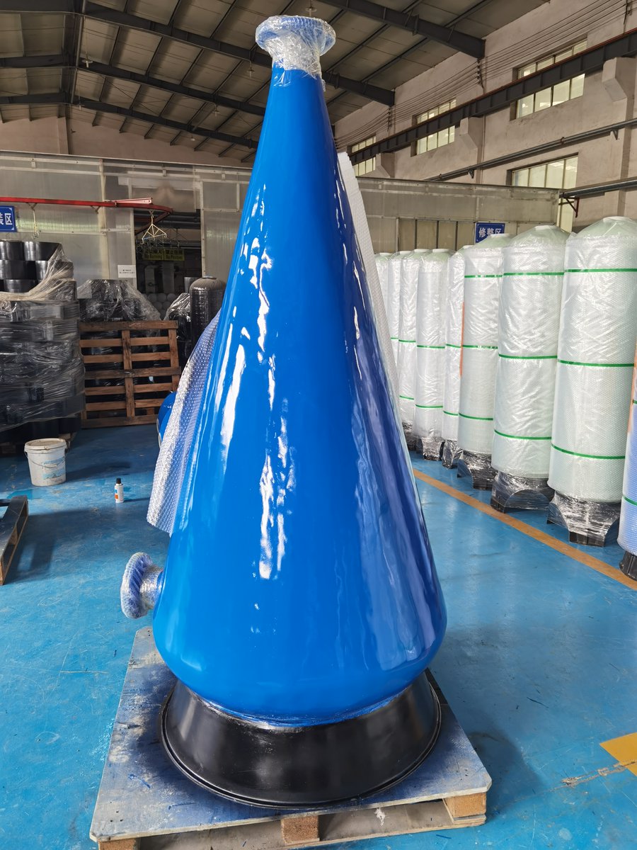 GlarryWang's tweet photo. FRP Oxygen Cone Supplies More Dissolved Oxygen for Fish Farming https://t.co/t2XItY8RiF