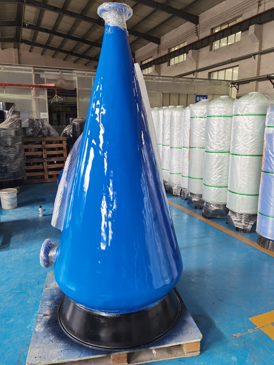 GlarryWang's tweet photo. FRP Oxygen Cone Supplies More Dissolved Oxygen for Fish Farming https://t.co/t2XItY8RiF