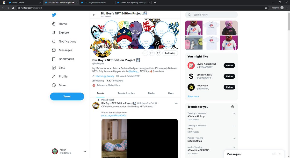axtonn19's tweet photo. @gemhost @bluboynft I won't go through this
I won't go through this
I won't go through this https://t.co/cuOm5lnpqT