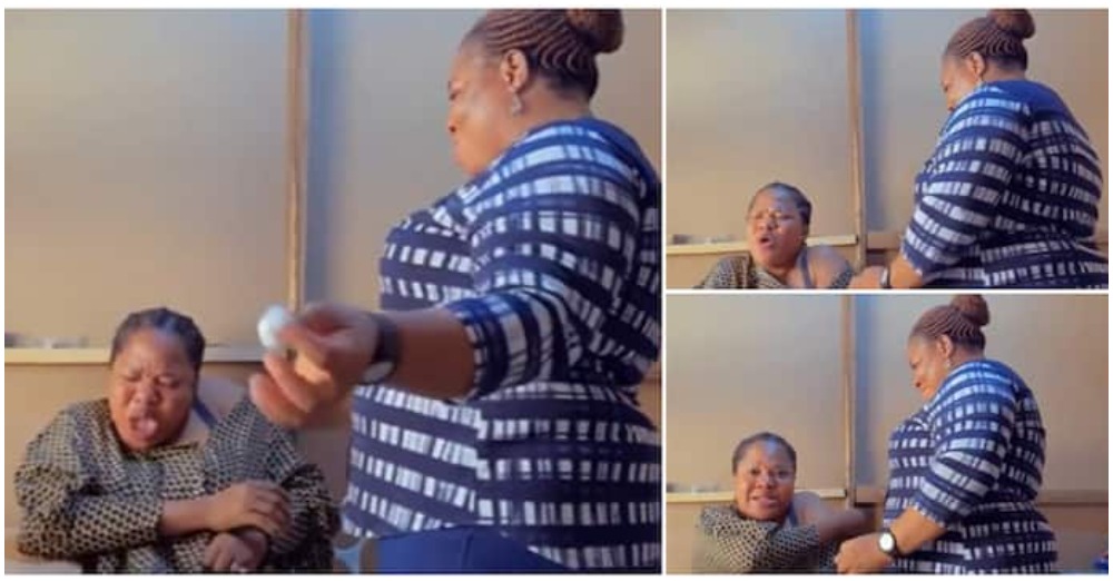 “Kola I am Dead” – Hilarious video of Toyin Abraham crying out to her husband as she takes vaccine shot (VIDEO) madailygist.ng/2021/kola-i-am… MaDailyGist