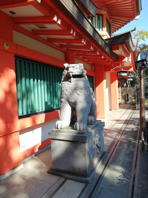 狛犬 高画質 のtwitterイラスト検索結果 古い順