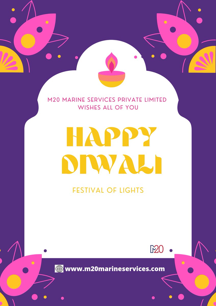 M20 Marine Services wishes you a happy Diwali