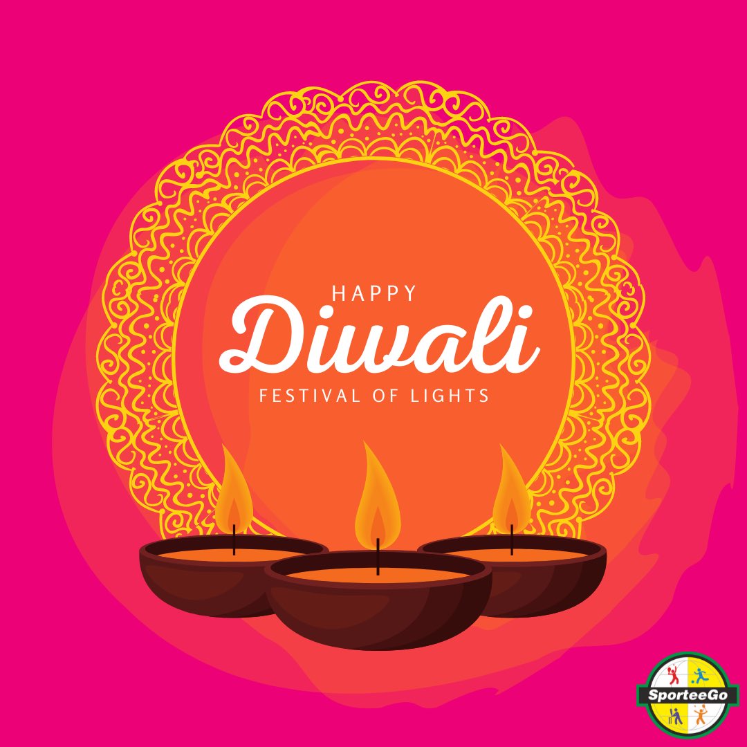 SporteeGoEvents's tweet photo. Happy Diwali!
May the light of the diyas bring happiness and peace to you and your family #happydiwali #diwali #happydiwali2021 https://t.co/U03qZT3VSa
