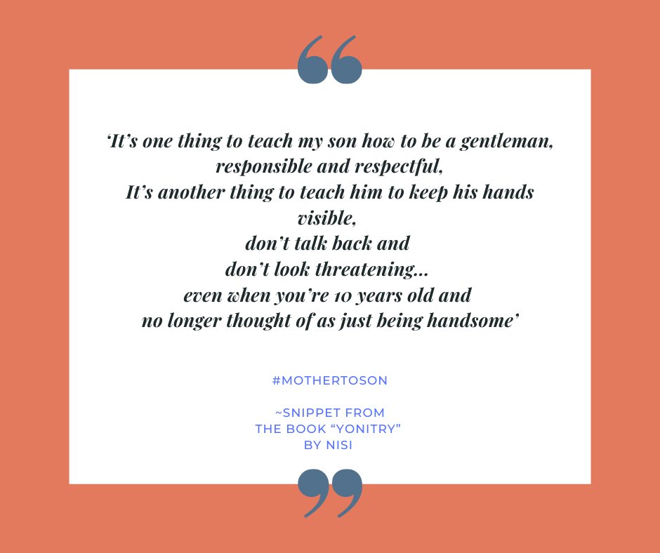 TopshelfARTist's tweet photo. #MotherToSon, a poem inspired by #LangstonHughes, #UseniEugenePerkins &amp; the pain I suffer being a mother in our current world. Poetry is my self expression. Pre-order your signed copy of Yonitry at https://t.co/cLYYvj7dlP (under Topshelf ARTistry by NiSi)
#poetry #poem #yonitry https://t.co/SzXhPlIVlr