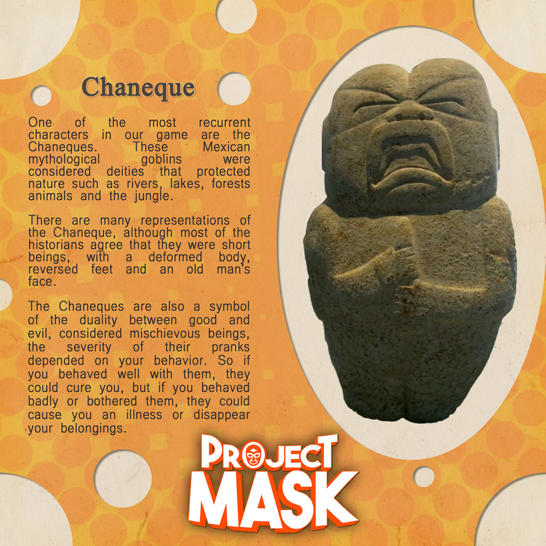 ProjectMaskOf's tweet photo. Today in our #LoreBits:
El Chaneque!
Follow us / Síguenos:
@ProjectMaskOf
on Facebook / Instagram / Twitter
#LoreBits
#ProjectMask
#Gamacon
#BCMediaLab
#HyperkineticStudios
#MaskedRepublic https://t.co/gqNUFicjOW
