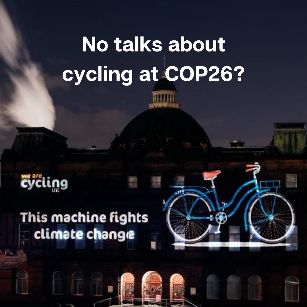 greenpeaceindia's tweet photo. The #COP26 transport day on November 10 will focus primarily on electric cars; there’s no mention of #bicycling (or walking or trains) on the day’s official webpage.
Source and image: Forbes https://t.co/QO3jnhyvit