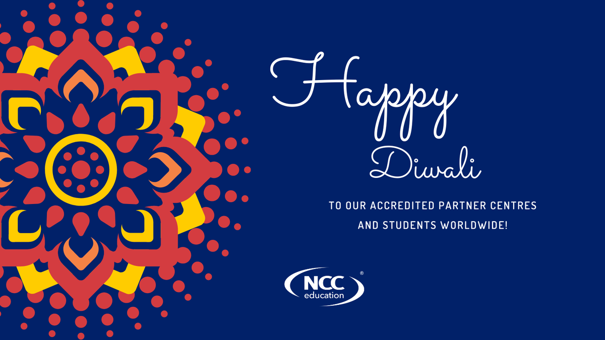 NCCEducation's tweet photo. We wish our Accredited Partner Centres and students worldwide a Diwali that brings happiness prosperity and joy.

Did you know? Diwali comes from the Sanskrit word Deepavali, meaning "rows of lighted lamps".

Happy Diwali! #Diwali #HappyDiwali #FestivalOfLights https://t.co/P0znCdhDyl