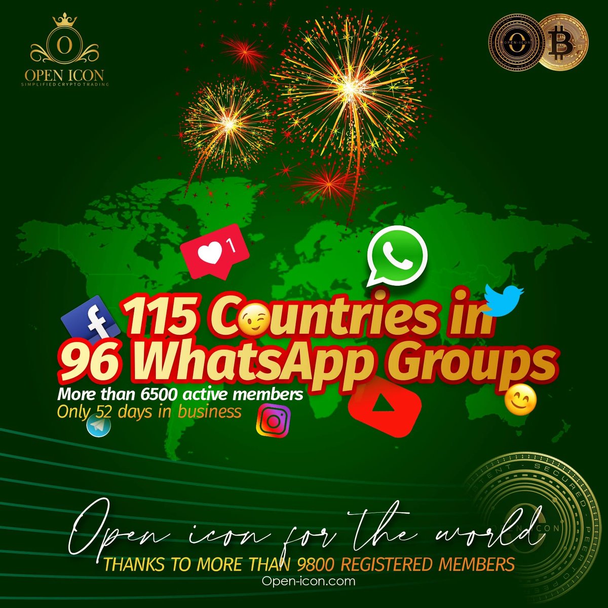 OpenIconGlobal's tweet image. Open icon is taking over🔥🔥. We'll done to all fellow leaders 🥳🥳🥳🥳🥳🥳🥳🥳🥳