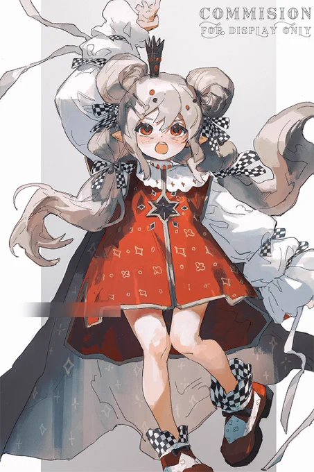 赤ピンク美少女 