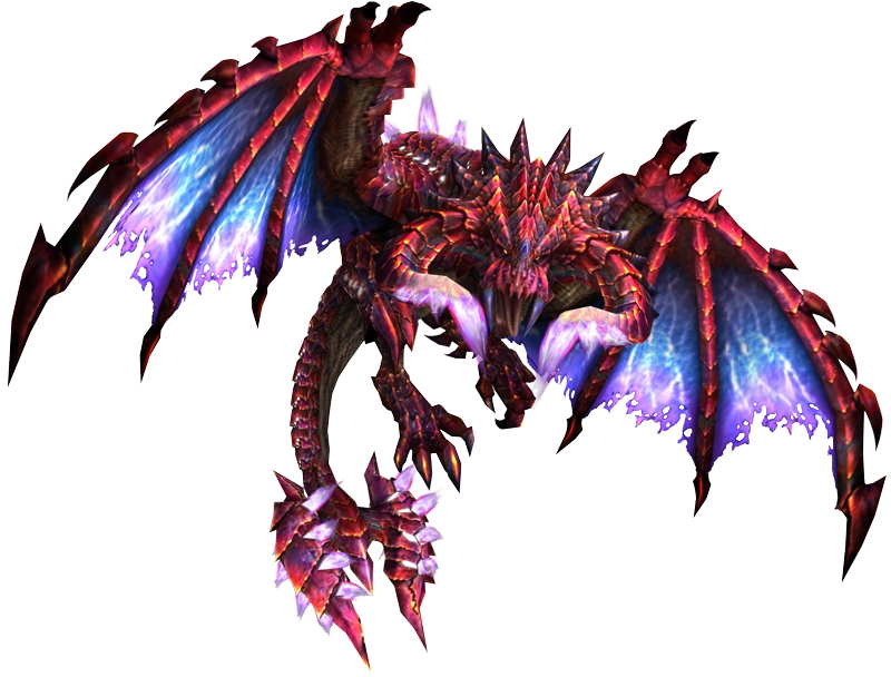 Diablos Armor Art - Monster Hunter Frontier Art Gallery