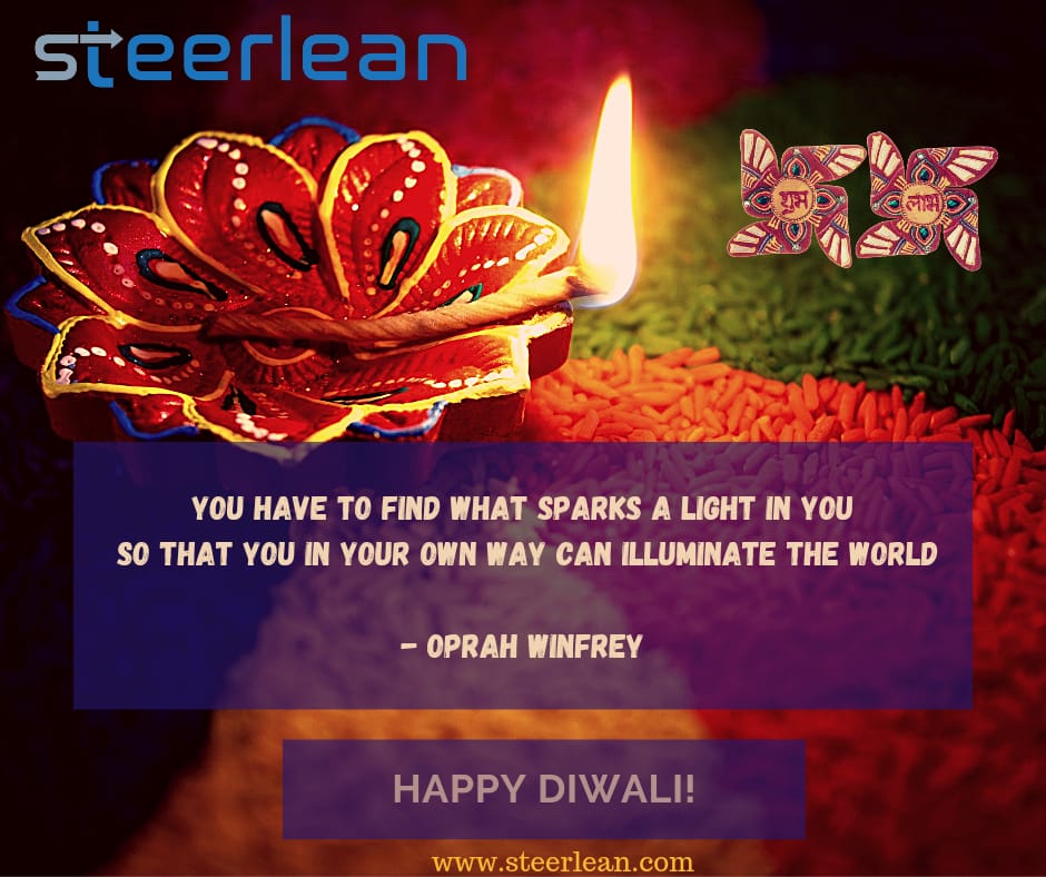 SteerLean's tweet photo. Wishing you all a very Happy Diwali from @SteerLean Family .

#diwalifestival 
#diwalicelebration 
#steerlean
#consulting https://t.co/8eYjqxerUh