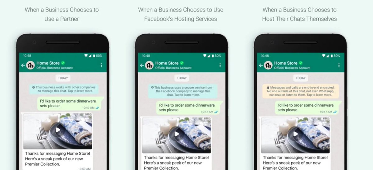 indisiplin's tweet image. 🤳#Pandemi sebebiyle çevrim içi alışveriş sektöründe beklenenden yüksek artış gerçekleşti. #WhatsApp, işletme hesabına sahip şirketler için bulut tabanlı #BusinessAPI özelliğini duyurdu.