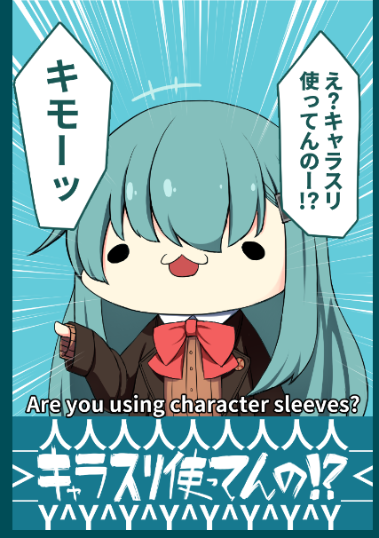 前に描いたスリーブ 