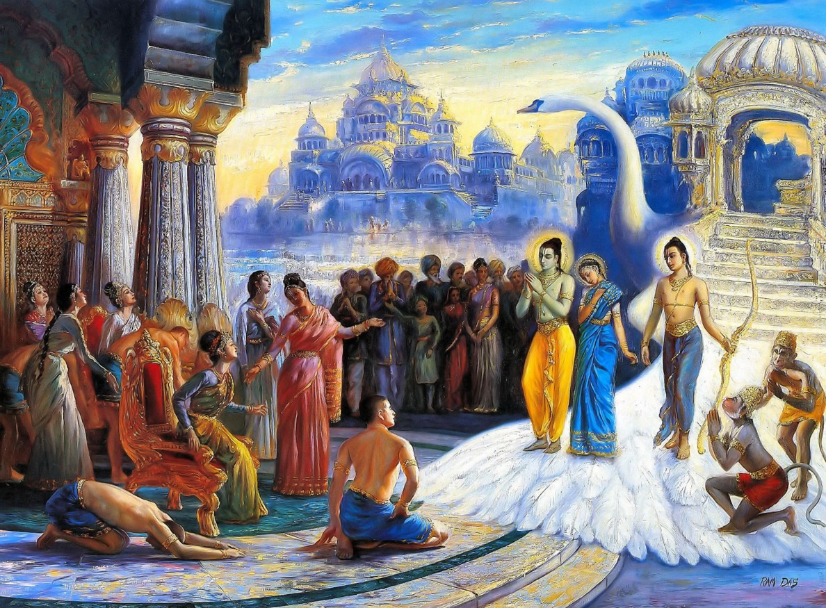 iskcon's tweet photo. Greetings on the auspicious occasion of Deepavali. May Lord Rama bless us with devotion and his service. https://t.co/woi3KYTMxG