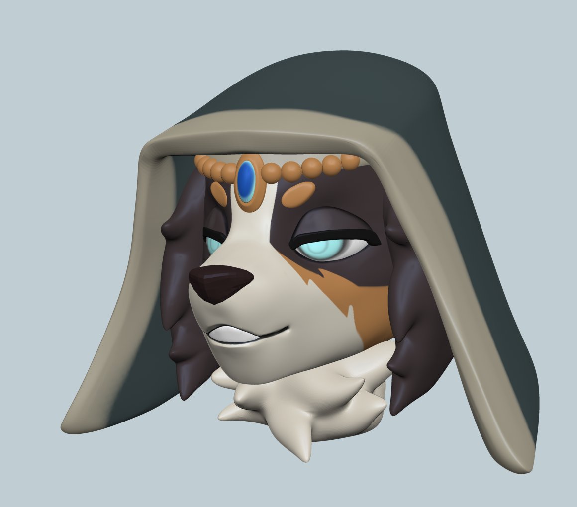 Arkhelaos3D's tweet photo. Did a 2 hour sketch of @CeeHaz OC Celia. Really love her design and would love to model her fully at some point https://t.co/X3vF50JnuN