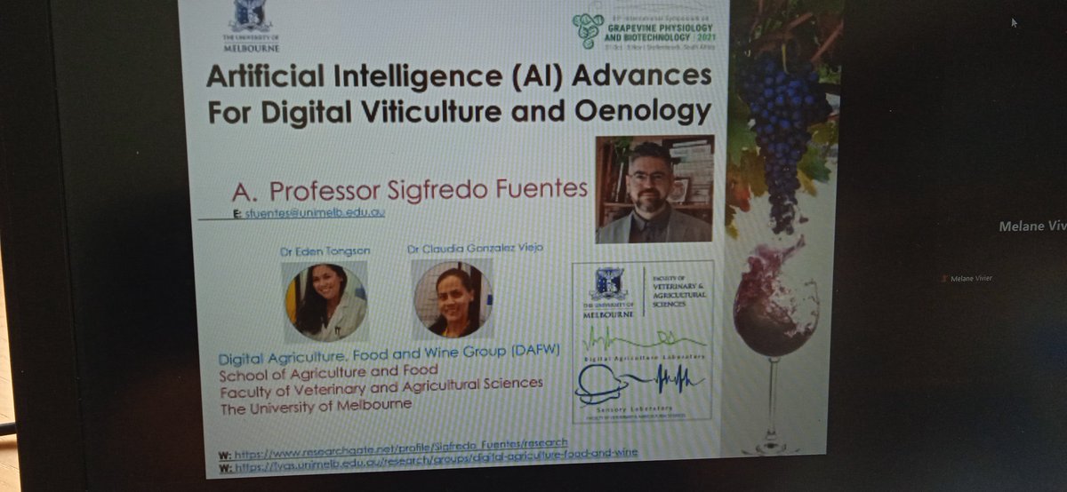 Good morning from an overcast Stellenbosch. This morning we start with Topic D - Computational Resources and data integration. Prof Fuentes from Australia is our plenary speaker for the session.