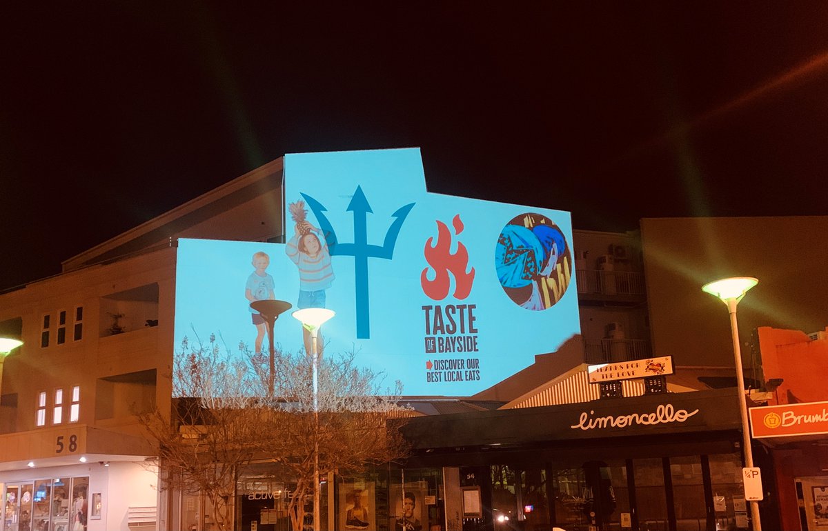 Don’t just taste Bayside, see it in a whole new light.

Across two great weeks in November, Bayside landmarks will be brought to life with food-themed projections and light installations in our Taste of Bayside festival: bayside.vic.gov.au/news/let-there…

#TasteOfBayside #BaysideNews