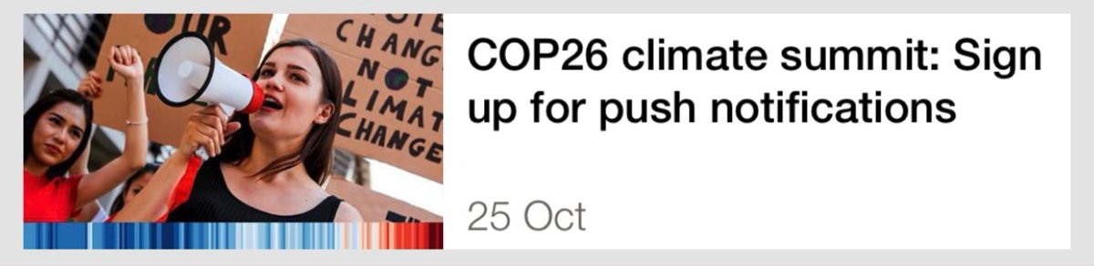garethmcgivern's tweet photo. Hey @BBCNews I signed up for #COP26 notifications, not general news updates. https://t.co/H3IVCVW3ua