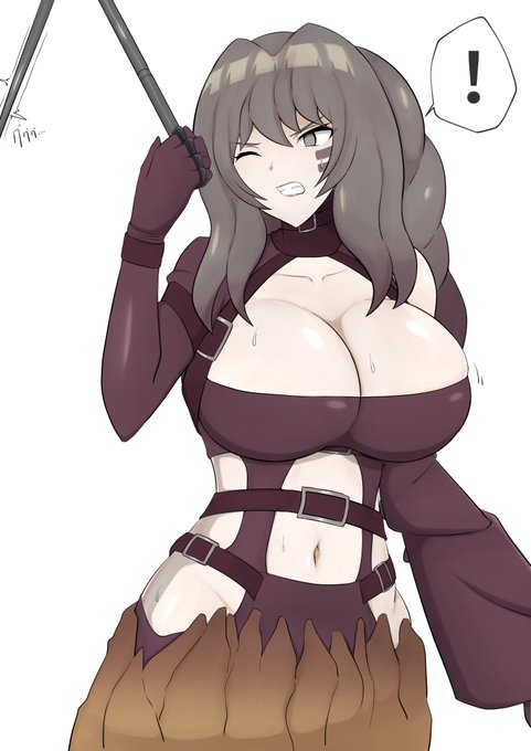 skebより描かせていただきました!
NARUTO火の意志を継ぐ者に出てくる敵キャラ、弐です!
リクエストありがとうございました!

おっぱいお姉さん!! 