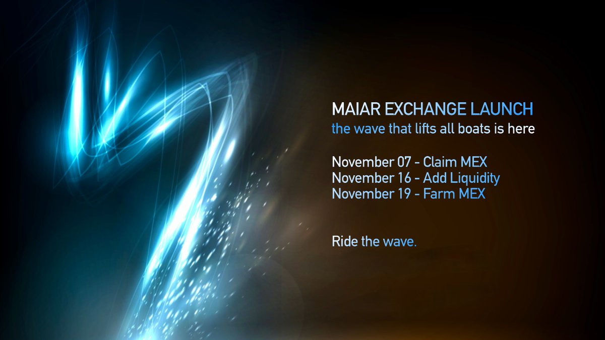 MultiversXUSA's tweet photo. $eGLD Warriors this is one of the defining moments in #Elrond history, the launch of the much anticipated Maiar DEX.

Blood, sweat and tears to get to this point.

Are you ready for the journey? ⚡️

#mission10 #moonvember https://t.co/sAKWN29W6v
