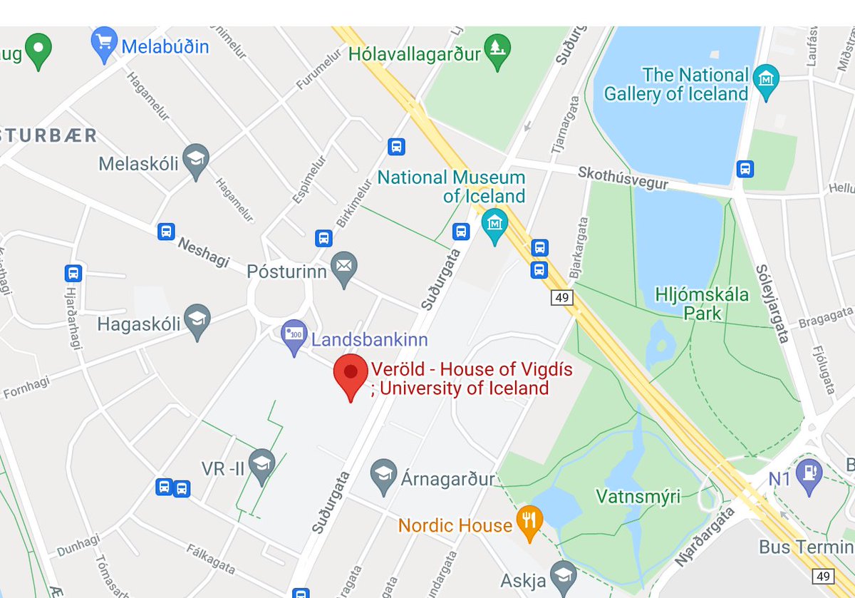 Our Venue! A reminder:
The Convention takes place at
Veröld - Hús Vigdísar
Brynólfsgata 1
107 Reykjavík

hi.is/verold_hus_vig…

The evening events are at Loft Hostel
facebook.com/LoftHostel