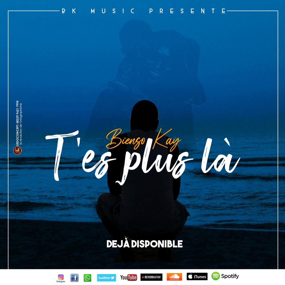 Bienso_kay's tweet photo. Ça y est, le clip de "T'es plus là " est disponible sur Youtube. J'espère qu'il vous plaira... Merci à tous ! 
🎬https://t.co/eWI8mYle4Q https://t.co/7gT2B4MN6i