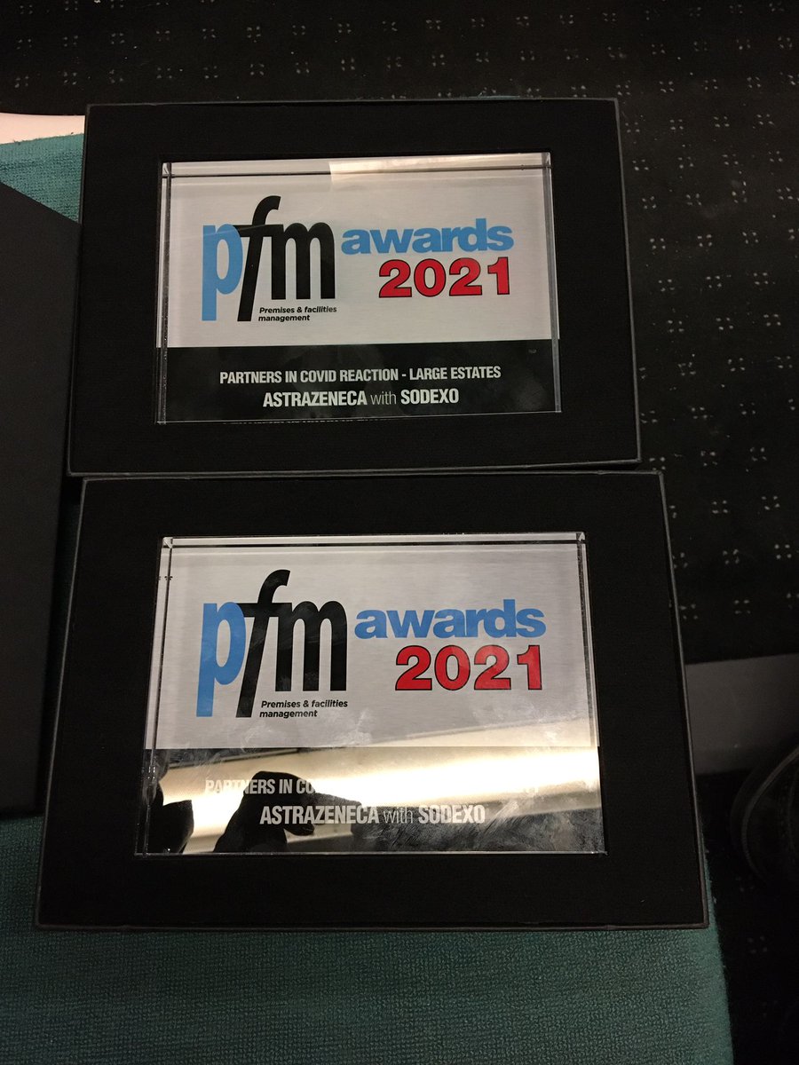 Kimburford74's tweet photo. Super proud of our #Sodexo Partnership team who won 2 awards at the #PFMAwards2021 last night 🎉🥳 Partners in CSR &amp; Partners in Covid Reaction. A fab evening and a massive thank you to @PFM_Magazine and to our fantastic team ❤️🙂 #proud @SodexoUK_IRE #partnership #teamwork https://t.co/EEoma3Dhzs
