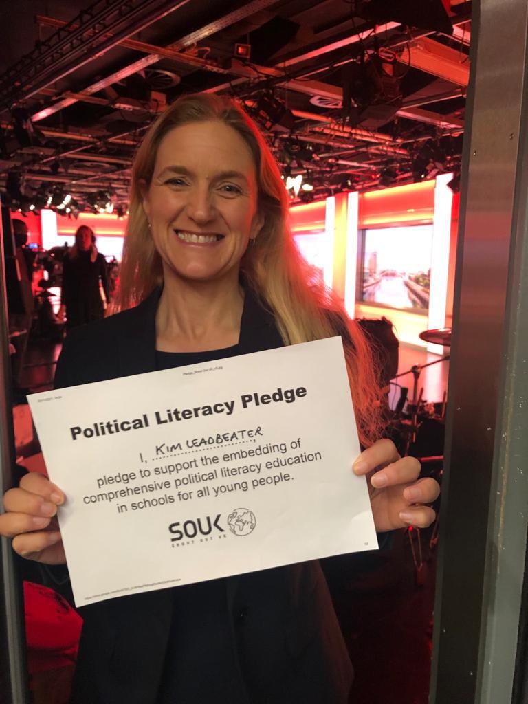 kimleadbeater's tweet photo. Looking forward to chatting on @BBCBreakfast in a few minutes on #PoliticalLiteracyDay @Shoutout_UK https://t.co/VJtWLhC0E4