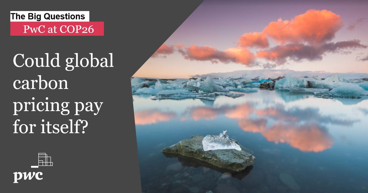 How could the introduction of an international carbon price floor for carbon dioxide and other greenhouse gas emissions help to address the global climate crisis? Find out more in <a href="/PwC/">PwC</a>'s joint report with <a href="/wef/">World Economic Forum</a>: pwc.to/3mAQDsc #ESG #COP26