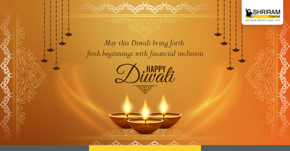 ShriramCapital's tweet photo. May the festival of lights bring wealth, security, and prosperity. Shriram Capital wishes everyone a happy Diwali. 

#diwali2021 #diwalicelebration #safediwali https://t.co/b5oLlZGQeP