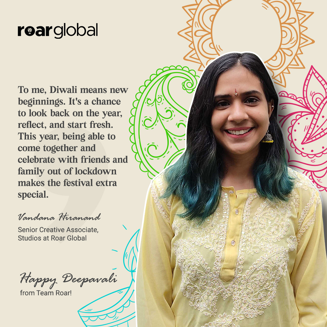 RoarIsGlobal's tweet photo. Roar Global wishes you a happy Deepavali! #Deepavali is a joy-filled celebration and an important time of the year. Here are some messages from #TeamRoar expressing what Deepavali means to them.
#LifeatRoar #RoarGlobal #RoarDigital #RoarStudios #RoarMedia #DigitalMedia #Srilanka https://t.co/xPs3Kcxo0Z