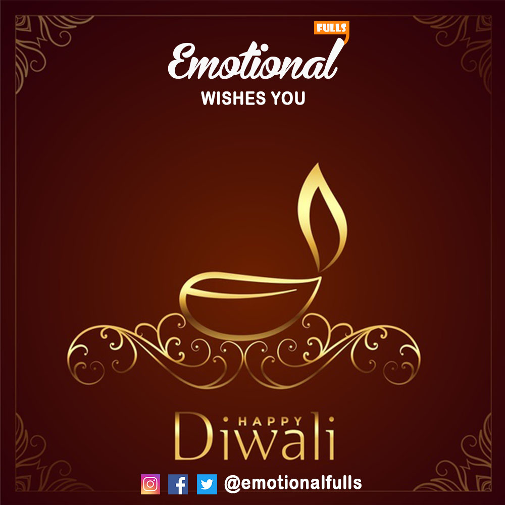 EmotionalFulls's tweet photo. May this Diwali fill into our lives new hopes for the future and new dreams for tomorrow. With lots of love, wishing you a very Happy Diwali.

Subscribe to our channel:
https://t.co/tNf3TohkPU https://t.co/n1yDKnwk0H