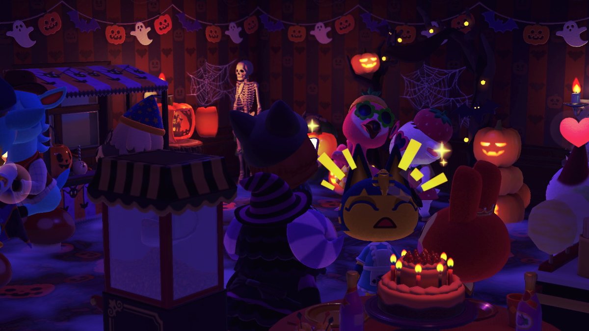 PampleCrossing's tweet photo. Happy Halloween #AnimalCrossing #ACNH #NintendoSwitch https://t.co/o5p6IVUKAG