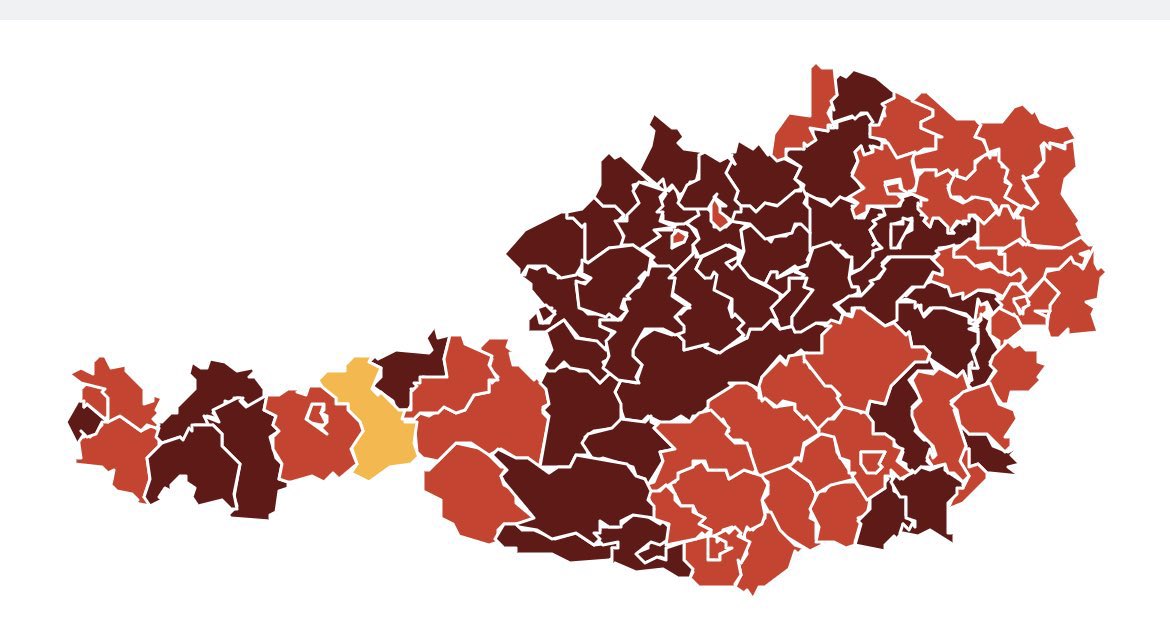 Schwaz! Fast so als würds was bringen wenn ein Bezirk ordentlich durchgeimpft ist. Wer hätte das gedacht nach 1,5 Jahren Pandemie und weiß nicht wie viel verdammten Studien und Erfahrungen die GENAU DAS SAGEN!