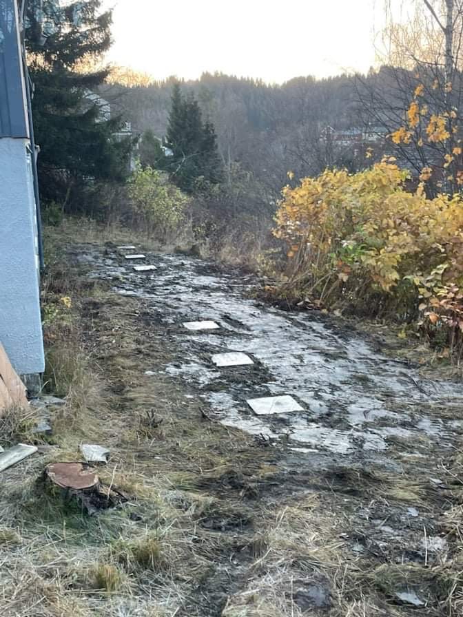 Da er det støpt fundament til verandaer som skal opp🤩