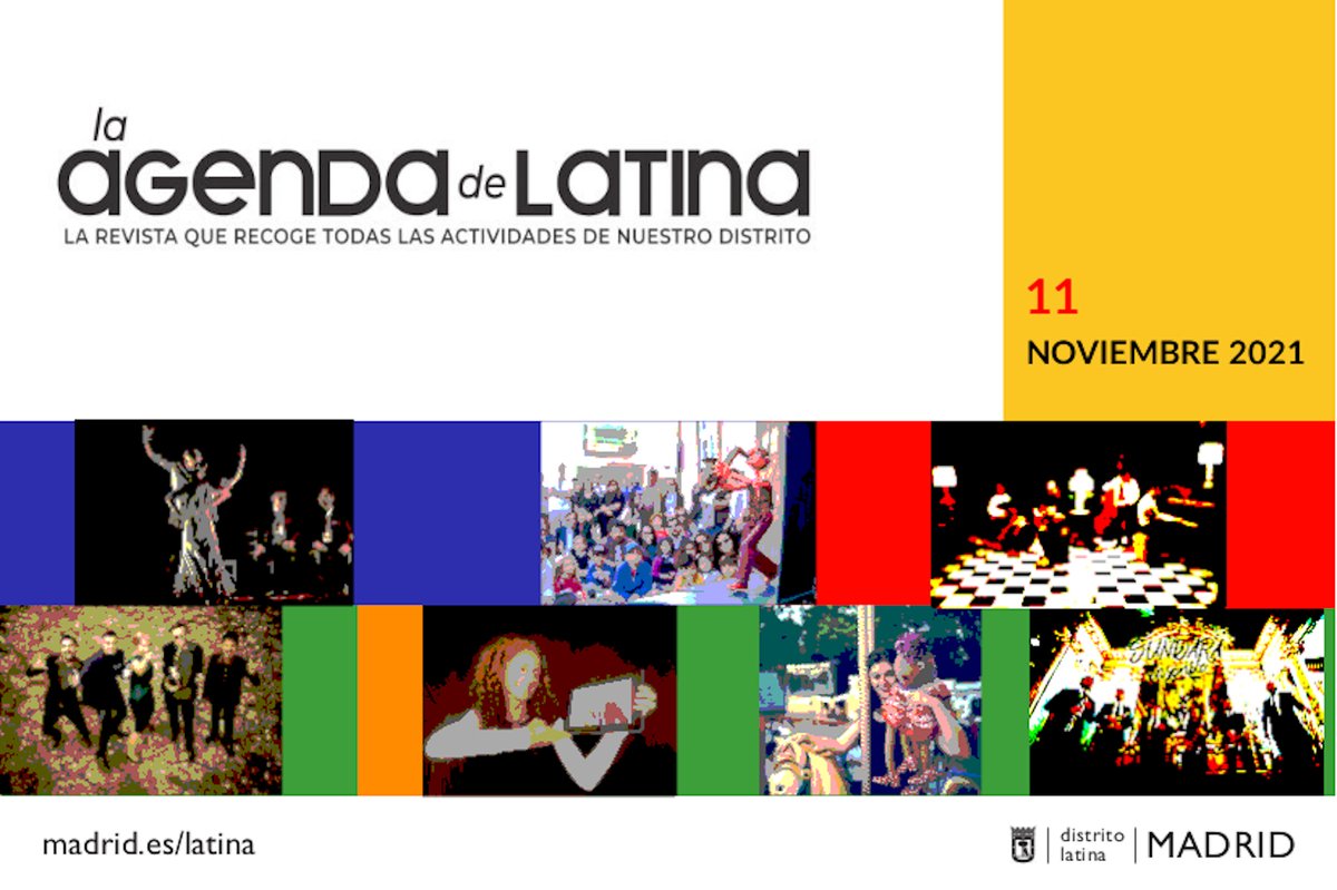 JMDLatina's tweet photo. 🔝¡Ya está aquí "La Agenda de Latina"!
Todas las actividades culturales de #DistritoLatina #Madrid en noviembre que incluyen los ciclos de #Jazz y #Flamenco y Día Internacional de la eliminación de la violencia contra la mujer.
Programación completa:
👉https://t.co/YhyFfIcBUM https://t.co/KiFeSlEvYv