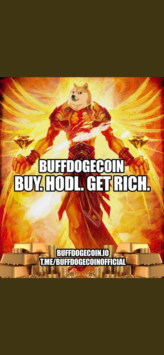 Follow - @CryptoWithCA

🔥🔥Enjoy your #Diwali with <a href="/buffdogecoin/">Buff Doge Coin</a>🔥 🔥

🔥 Follow me @CryptoWithCA for more updates and knowledge

🔥 Join #BuffDogeCoin - t.me/buffdogecoinof…

#Diwali2021 #BuffDogeCoin #SHIBARMY #BTC #BSC #buffdogecoinarmy