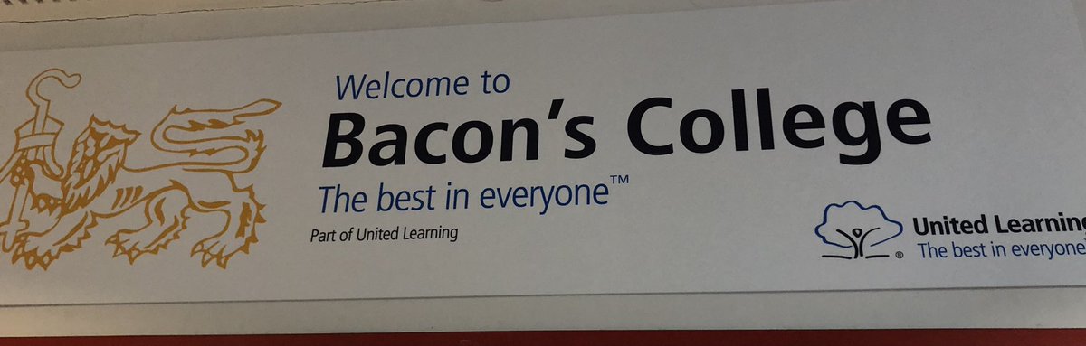 Delighted to be back <a href="/BaconsPE/">Bacon's PE</a> for the day - it’s been a while!
