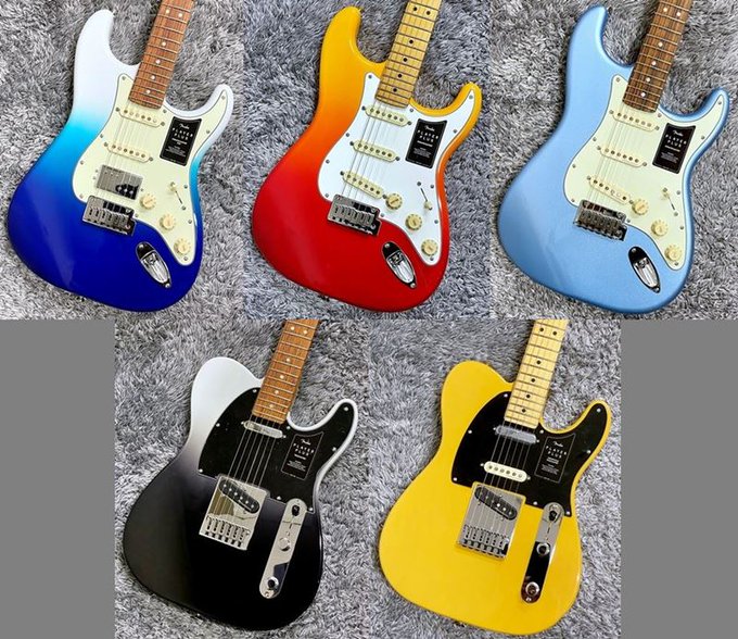 ROCKINN_namba's tweet photo. 【#ロックイン難波】話題の新製品
『Fender Player Plus』当店にも在庫あります。
ぜひチェックしてみてください!
#FenderPlayerPlus #プレイヤープラス #フェンダー #fender
♪デジマート⇒https://t.co/07i1v0pJp6 https://t.co/5A6nR7oiy0