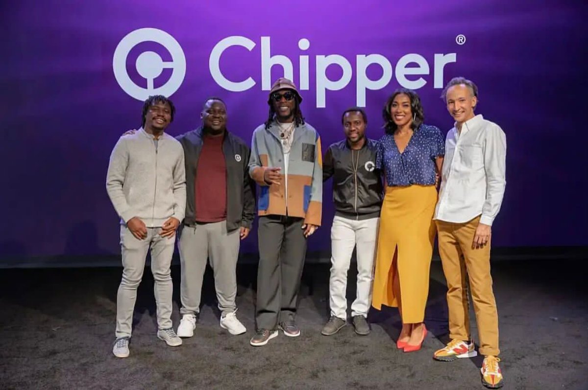 Twinsgistmag's tweet photo. In case you missed: Here are some pictures of @burnaboy speaking about @chippercashapp at the Launch in the US. 

#BankOnChipper
#ChipperXBurna @chippercashapp https://t.co/C5eV6Tsfpg