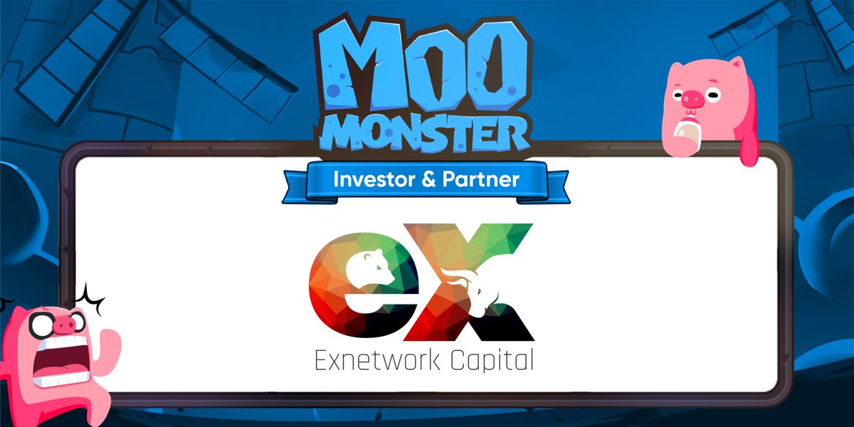 MooMonsterNFT's tweet photo. 🎉 We are extremely proud to announce our latest strategic partnership with
@exnetworkcap
Exnetwork Capital is an investment firm focused on funding innovation in decentralization. A hybrid hyperconnected fund, idea lab, and incubator.
#Moomonster #EXnetwork https://t.co/zf9M7fl1Yf