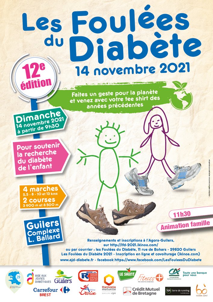 CMB GUILERS (@cmbguilers) on Twitter photo La caisse du Crédit Mutuel de Guilers accompagne les foulées du diabète et vous attend le 14 novembre 😃
#solidarité #proximité#bonnehumeur La caisse du Crédit Mutuel de Guilers accompagne les foulées du diabète et vous attend le 14 novembre 😃
#solidarité #proximité#bonnehumeur