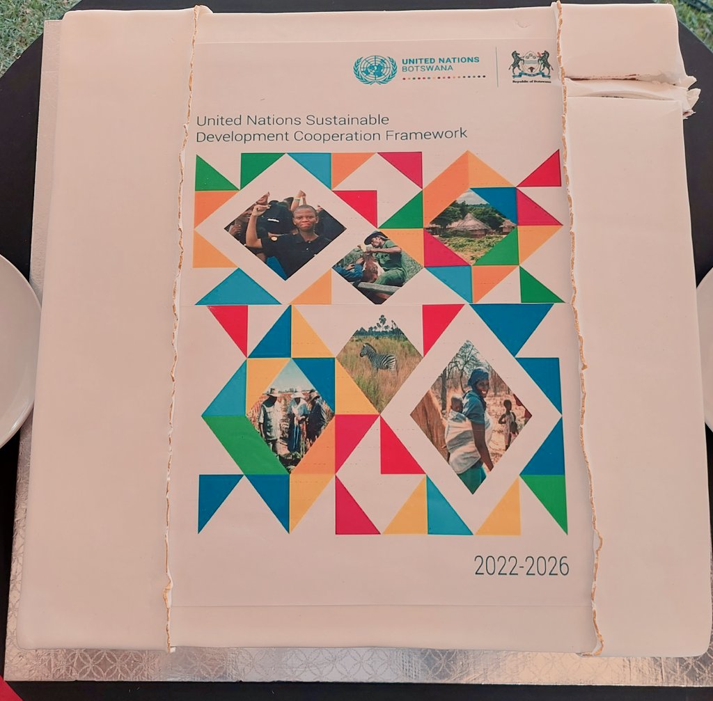 iam_PatoK's tweet photo. This #UNDay2021 @BWGovernment and @UN_Botswana signed the Sustainable Development Cooperation Framework. Looking forward to it contributing towards Botswana realising the #SDGs and ensuring no one is left behind.
📍@MIACBW https://t.co/6llnMUj9mh