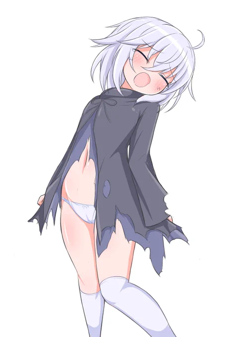絵432号「次回作主人公さん」
やられ立ち絵(B)

素材描くの1ヵ月ぶりくらいかな～?って思ってたらほぼ2か月経ってて戦慄しました。 